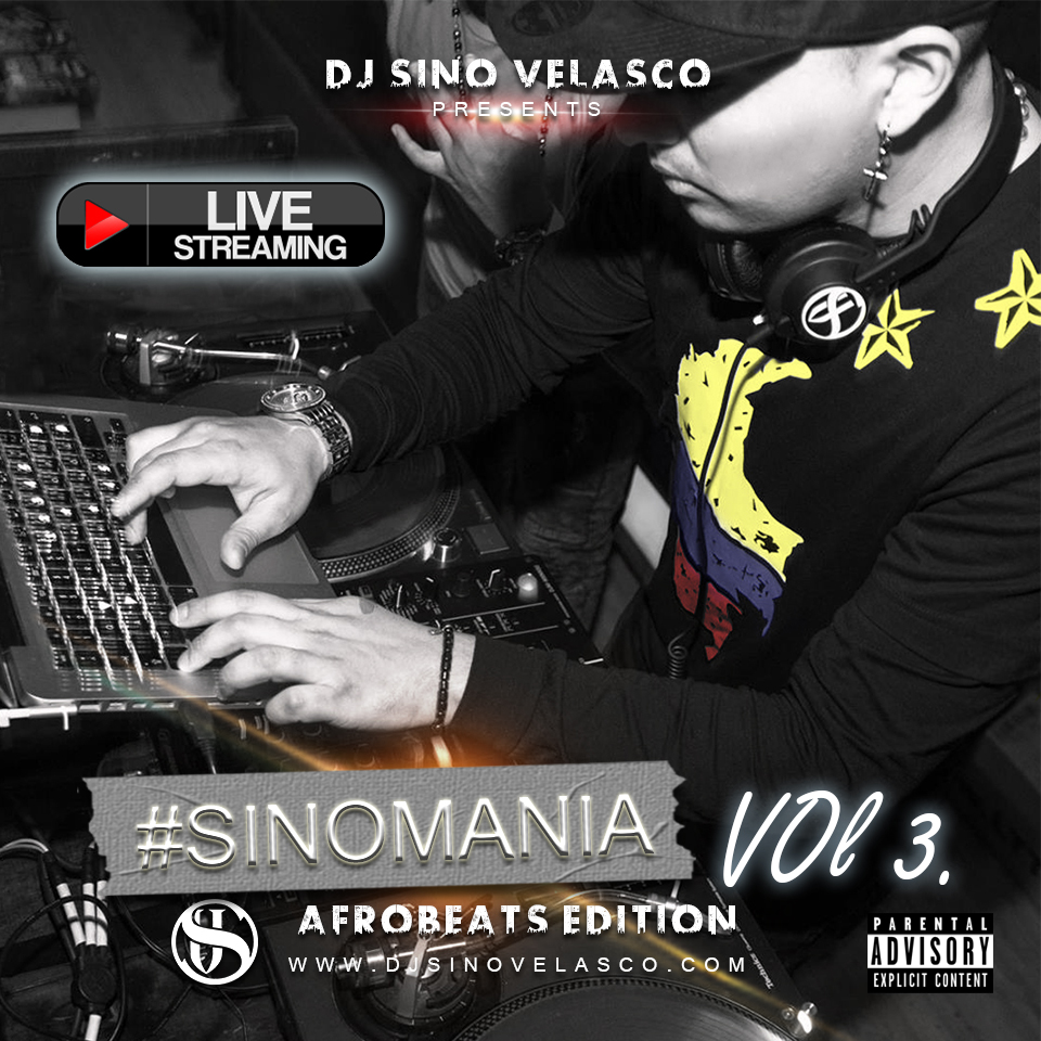 #Sinomania Vol 3. Afrobeats Edition Front Cover #Sinomania Vol 3. Afrobeats Edition Front Cover